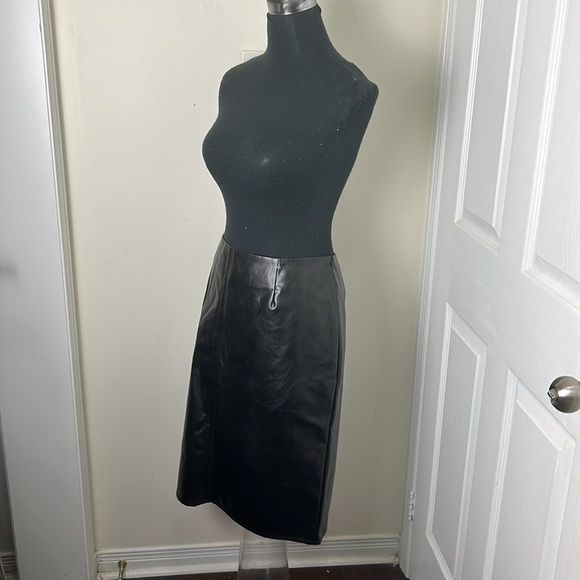 Yong Go Faux Leather Skirt Size XXL - Picture 7 of 10